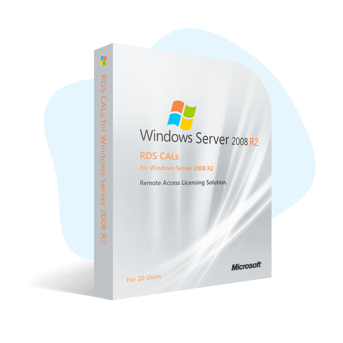 Comprar Rds Cals For Windows Server 2008 R2 20 Users Licencia Original Rapid 8758
